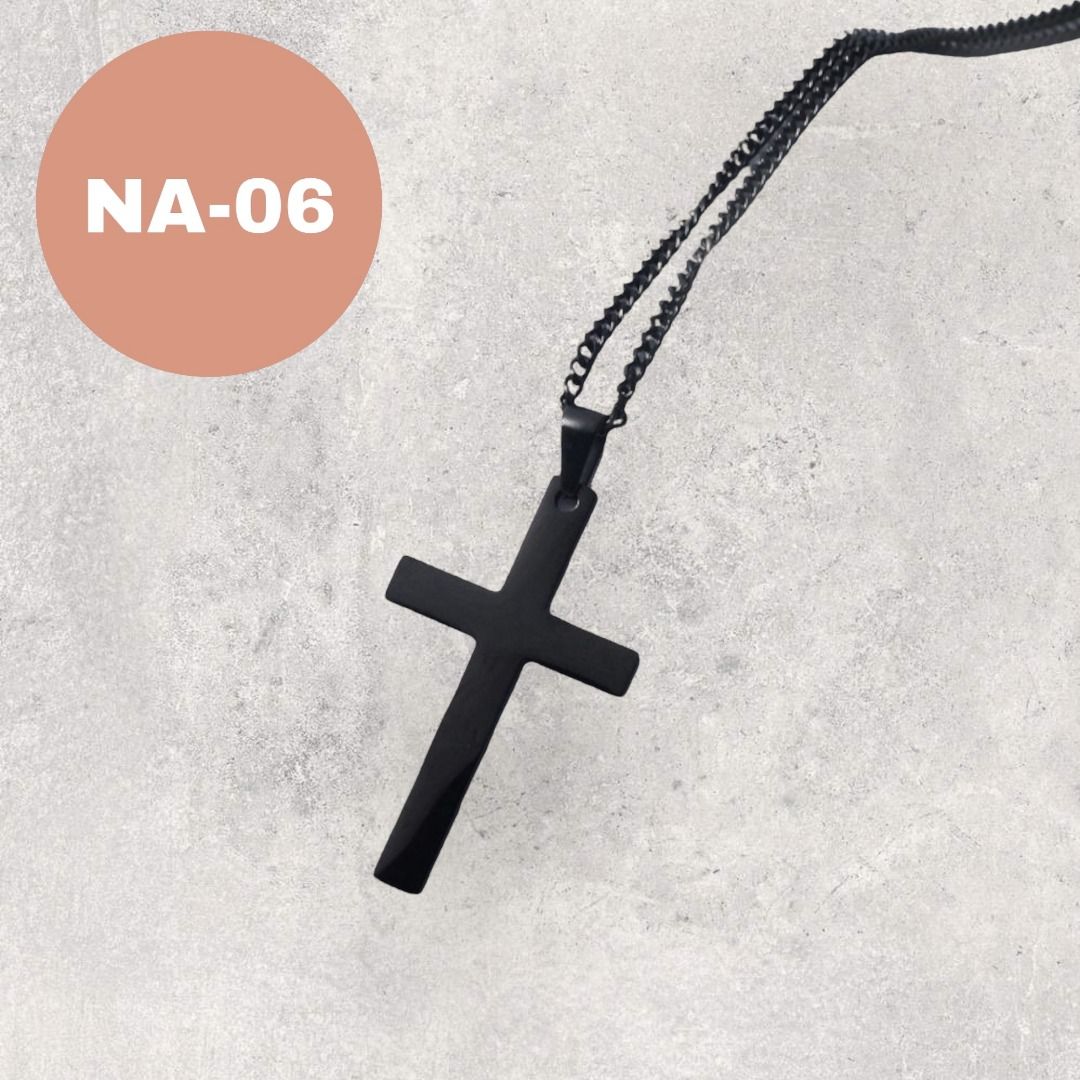 Religious cross necklace for men best sale