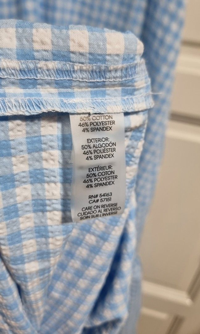 Calvin klein gingham midi dress new arrivals