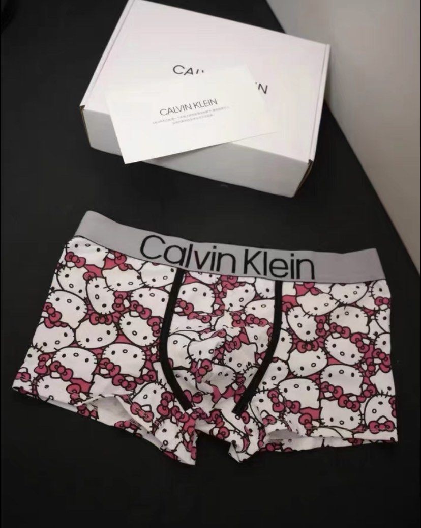 Calvin Klein Hello Kitty Boxers, Cotton Boxers Sexy 4 Pcs