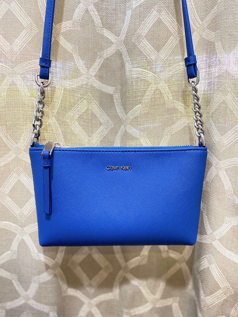 Calvin Klein Hayden Mini Saffiano Leather Crossbody