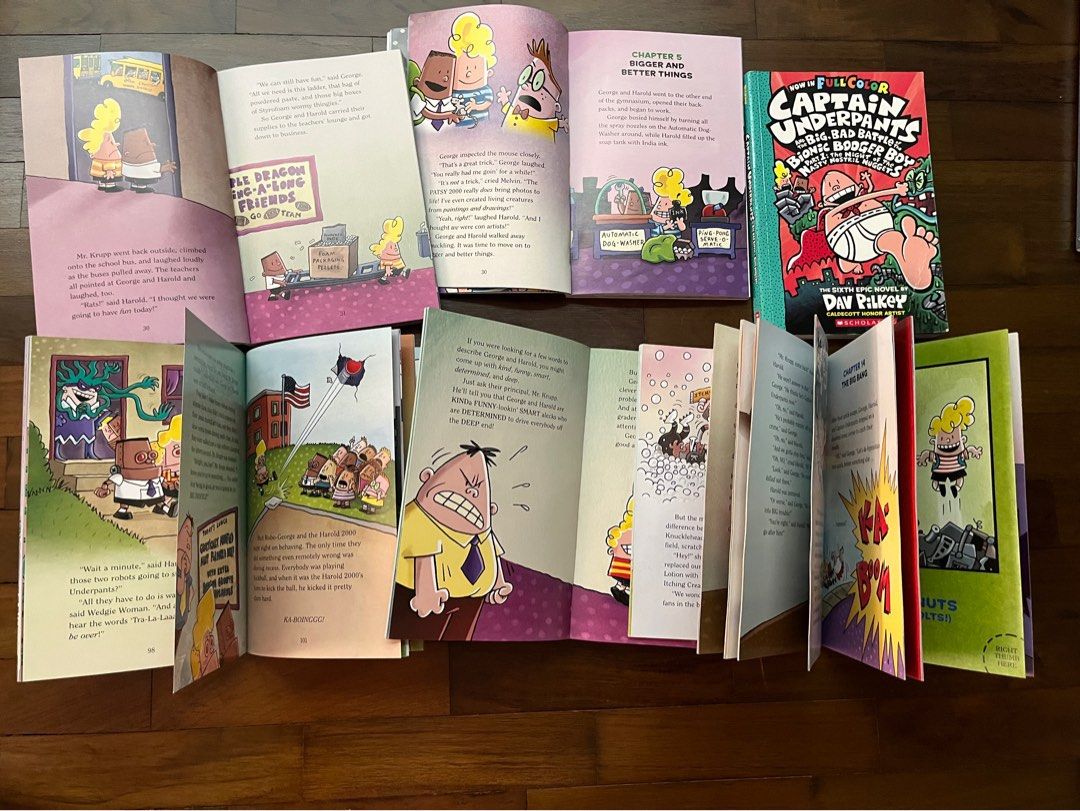 Captain Underpants Full color, Hobbies & Toys, Books & Magazines