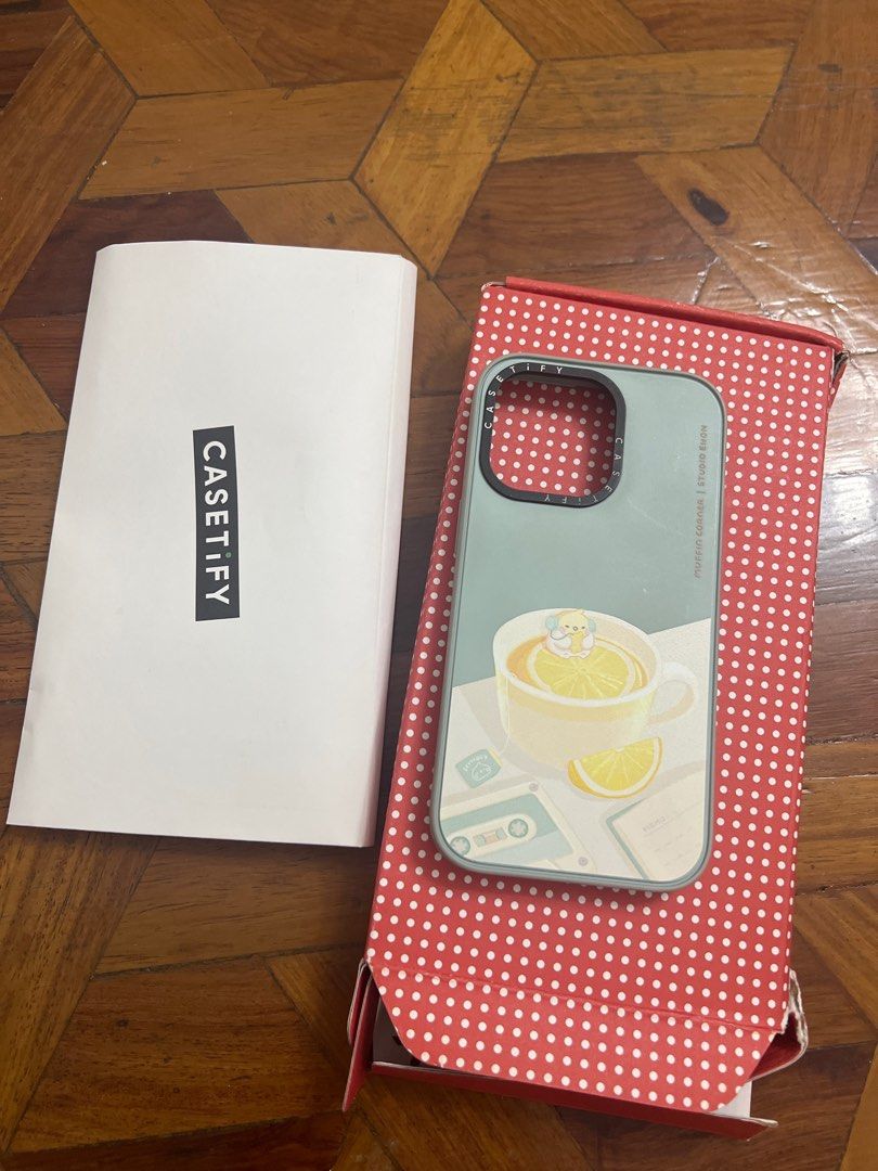 Casetify Lemon Lofi by Muffin Corner, Mobile Phones & Gadgets, Mobile & Gadget Accessories