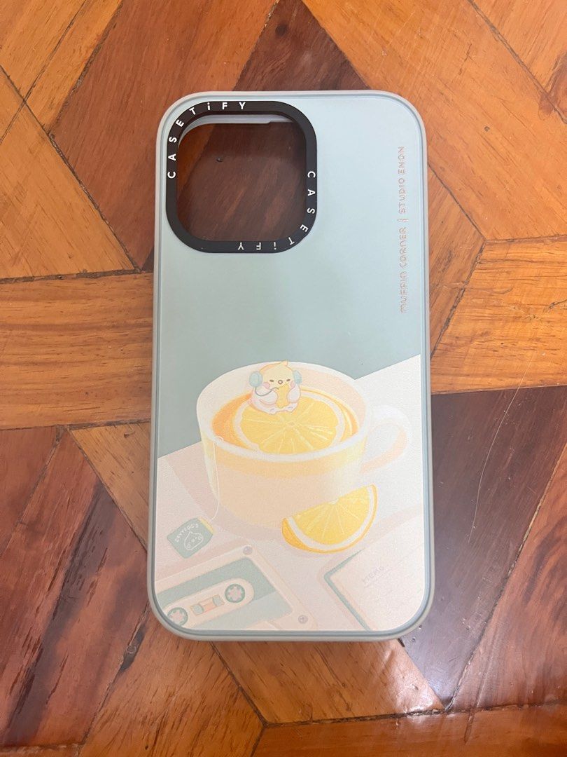 Casetify Lemon Lofi by Muffin Corner, Mobile Phones & Gadgets, Mobile & Gadget Accessories