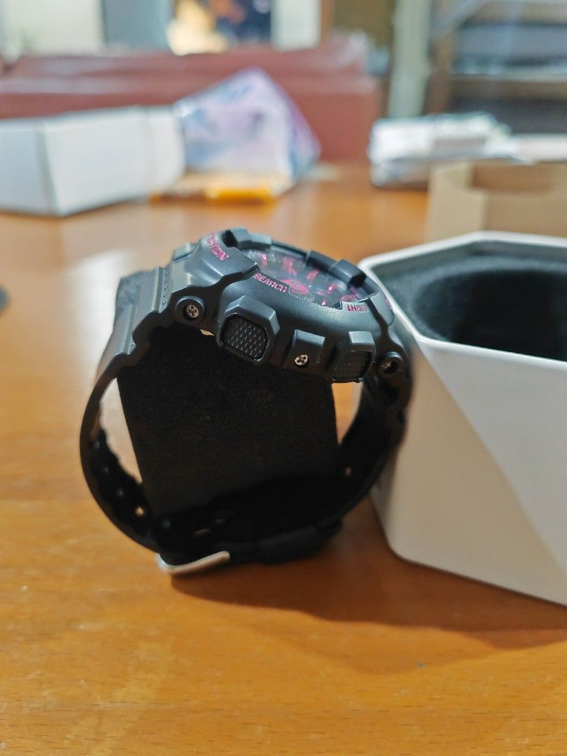 Casio baby g black pink hotsell