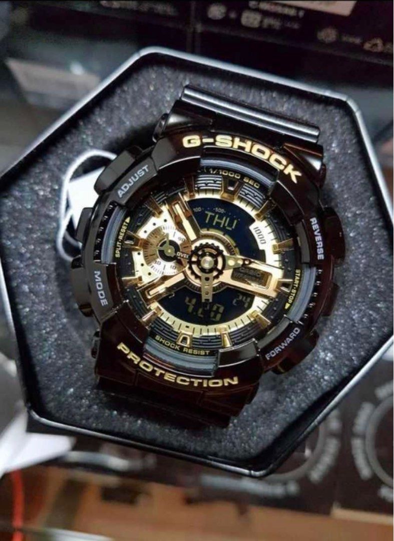 Casio G Shock GA 110GB 1ADR DIGITAL QUARTZ BLACK RESIN MEN S WATCH