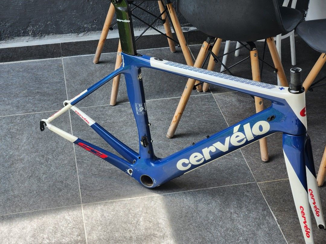 CERVELO S3 Frameset Team Bigla Edition (size 51), Sports Equipment