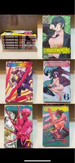 Chainsaw Man Manga Vol 3, 6, 7