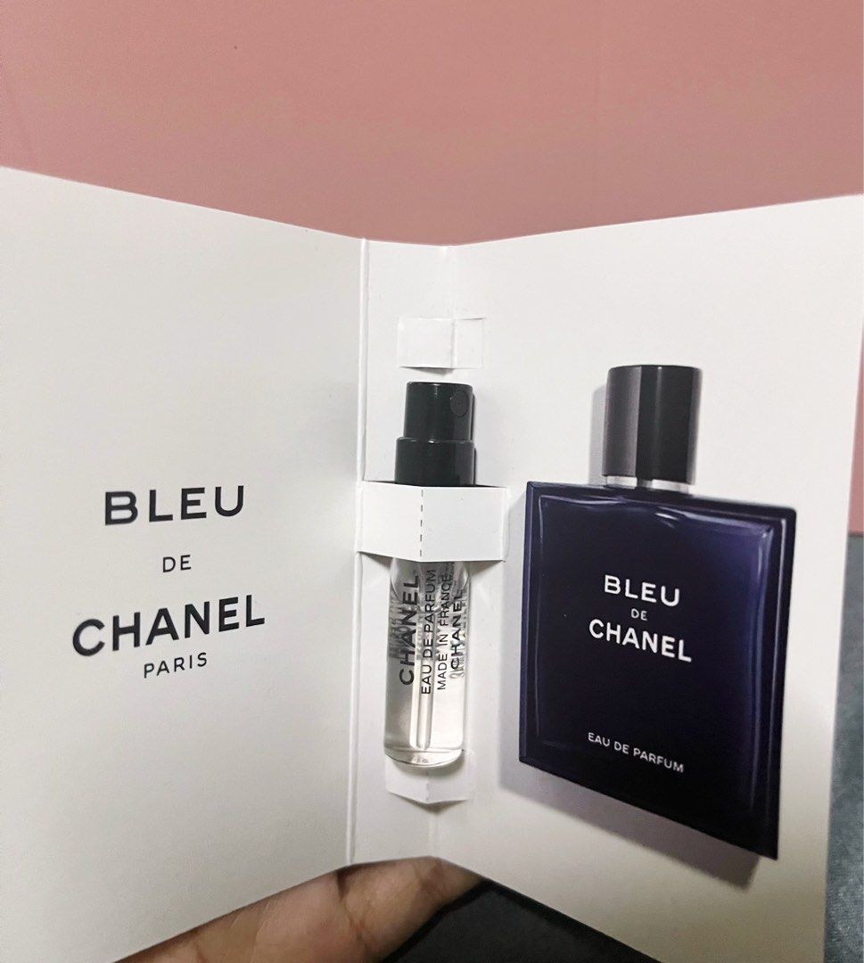 Bleu de 2025 chanel edp sample