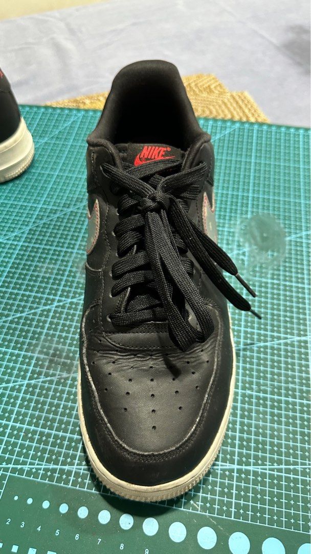Nike air force clearance 1 low black reflective