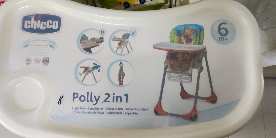 Chicco seggiolone polly sales 2 in 1 highchair
