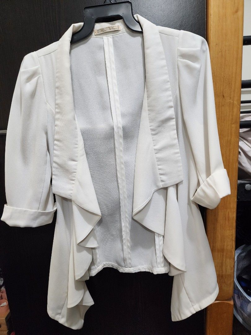 Chiffon blazer Women s Fashion Coats Jackets and Outerwear on