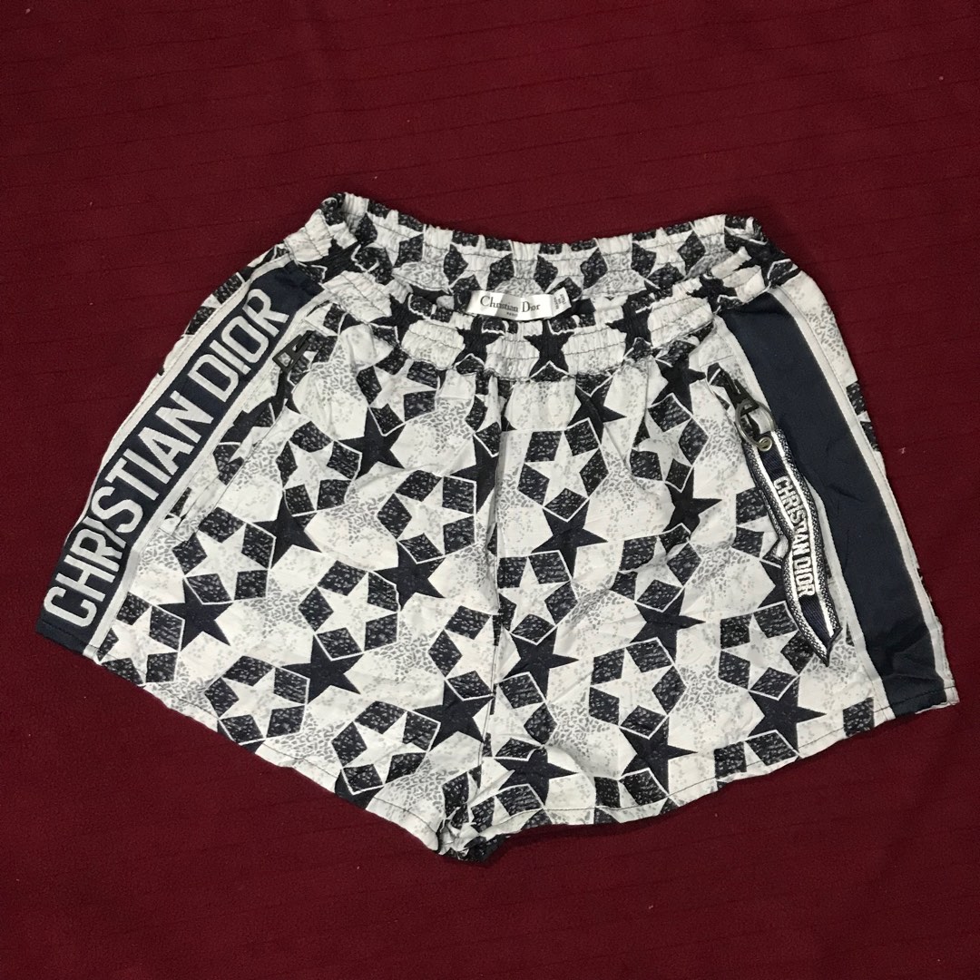 Christian Dior Short Rouge with Brand Logo