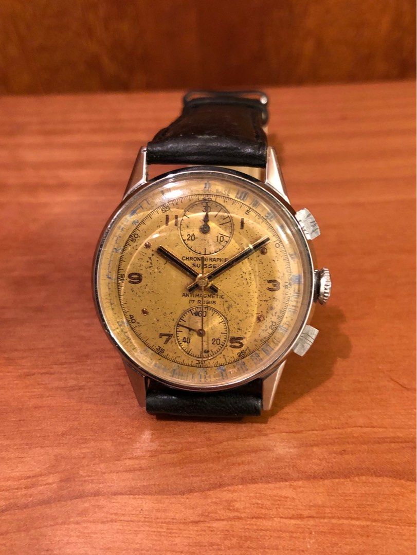 Chronograph swiss made hot sale