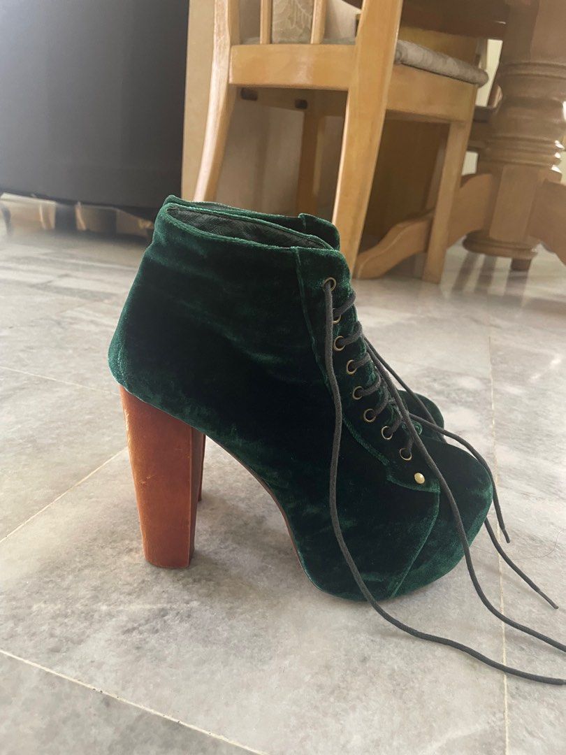 70s chunky deals heels