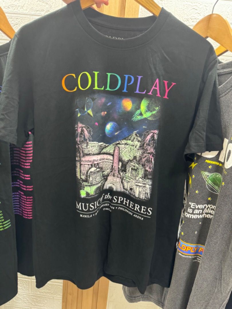 Coldplay t shirt best sale philippines