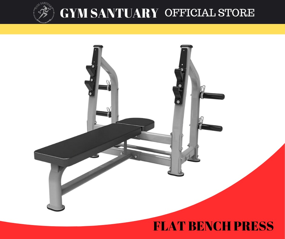COMMERCIAL FLAT CHEST PRESS, Sports Equipment, Exercise & Fitness ...