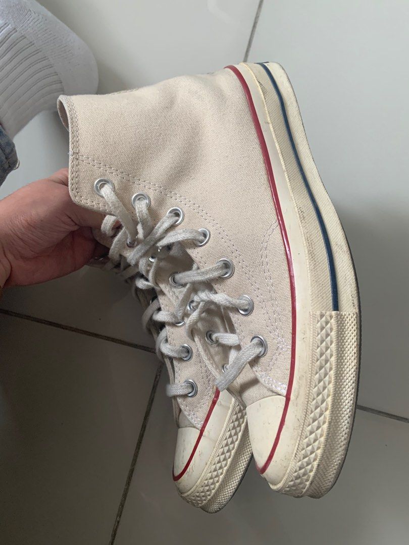 Converse Chuck 70s High (Parchment), Women's Fashion, Footwear ...