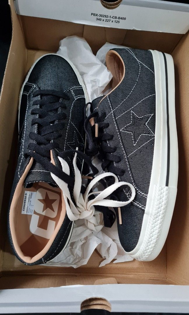 Converse one star denim clearance