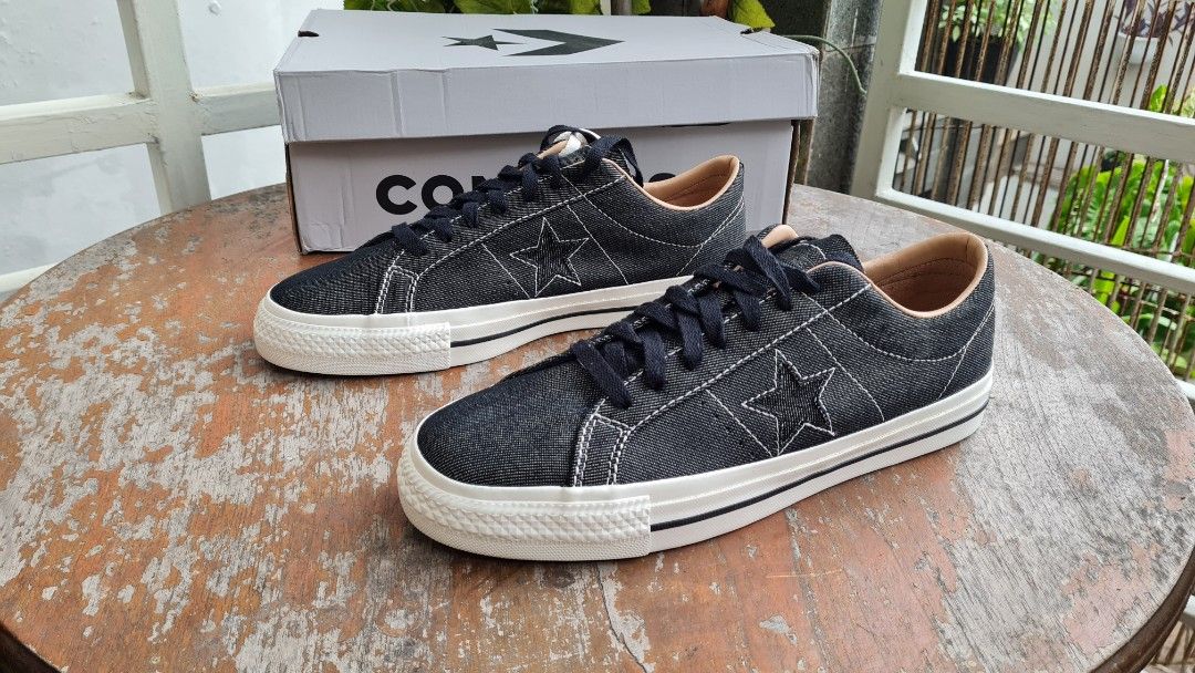 Converse one star pro ox denim bnib original Fesyen Pria Sepatu