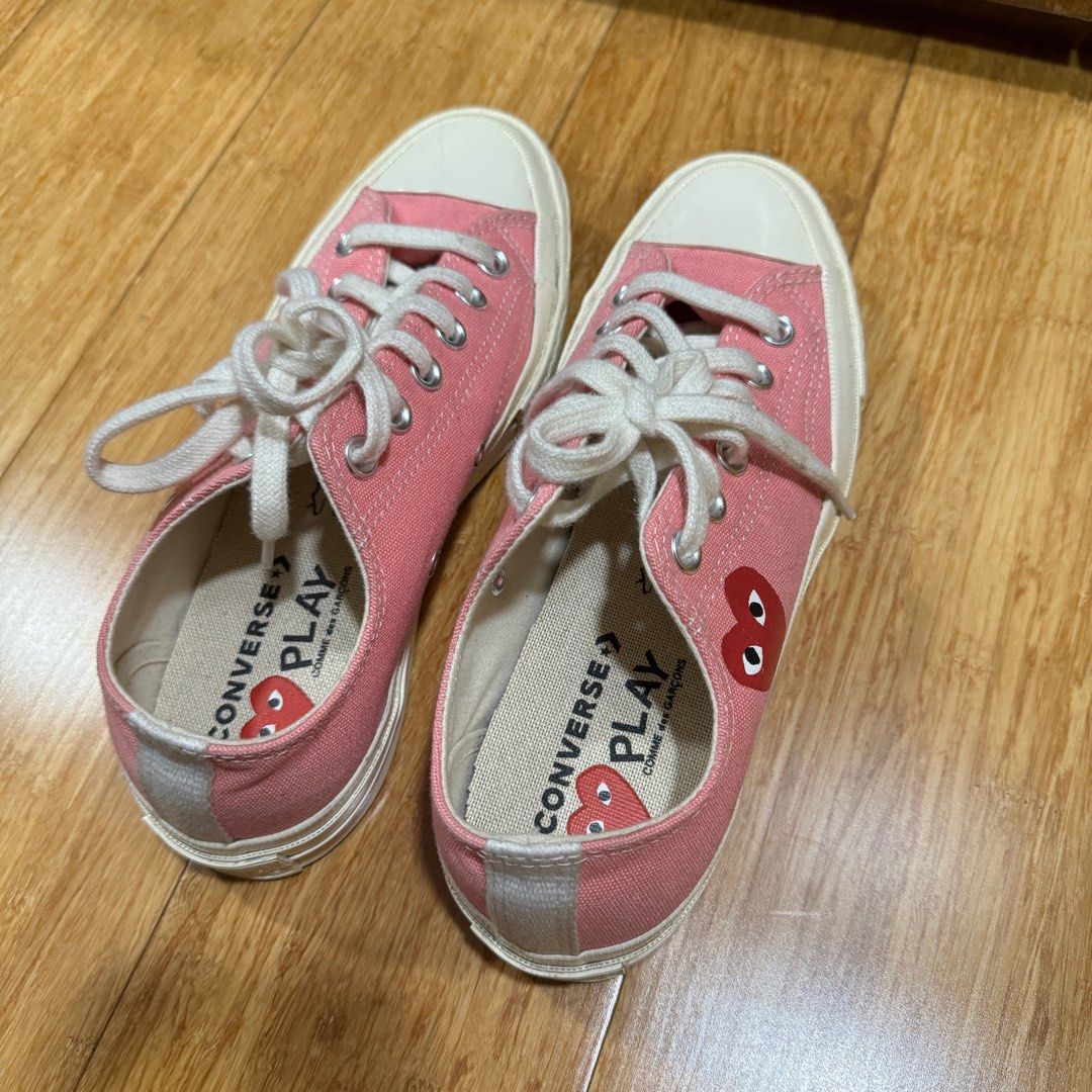 Converse x Comme Des Garcons Play Chuck 70 Low sneakers Women s Fashion Footwear Sneakers on Carousell