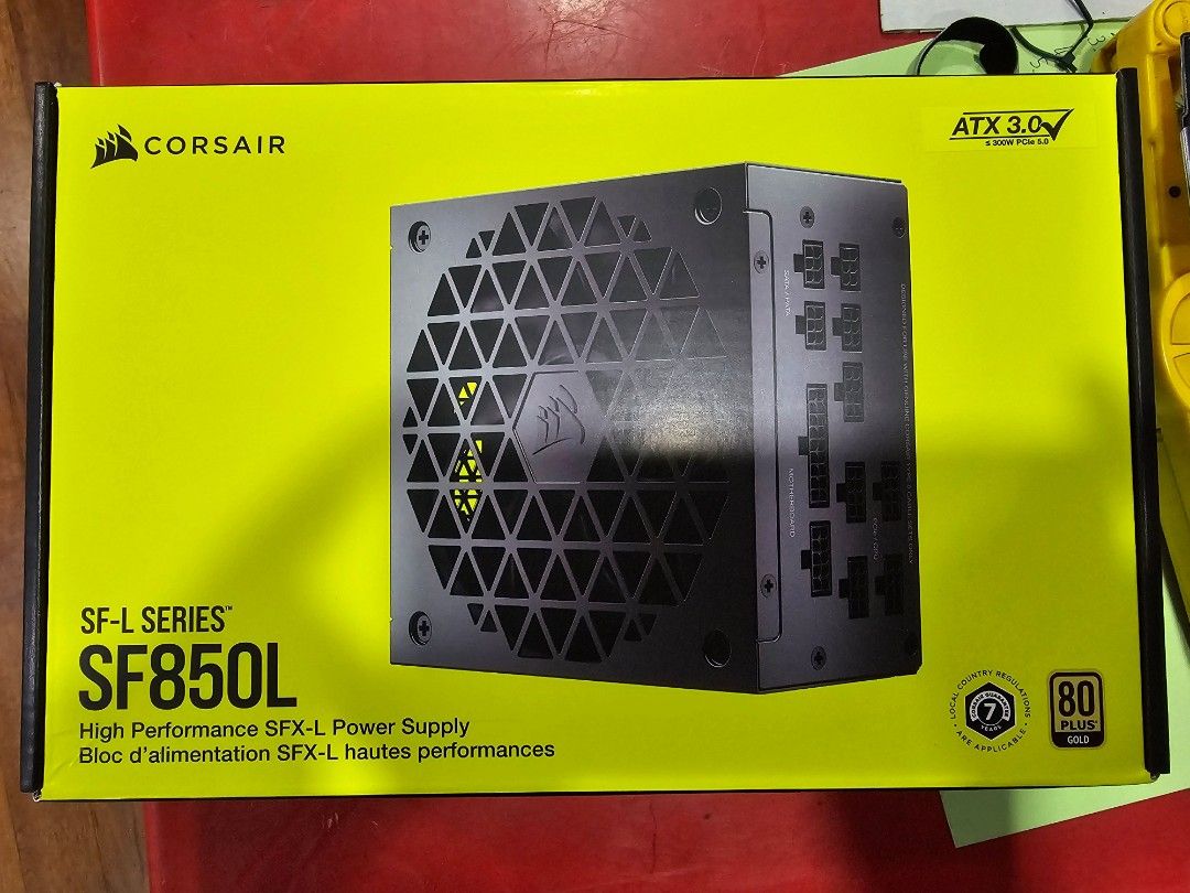 Alimentation CORSAIR SF850L - 80 PLUS Gold - 850 W pour PC gaming