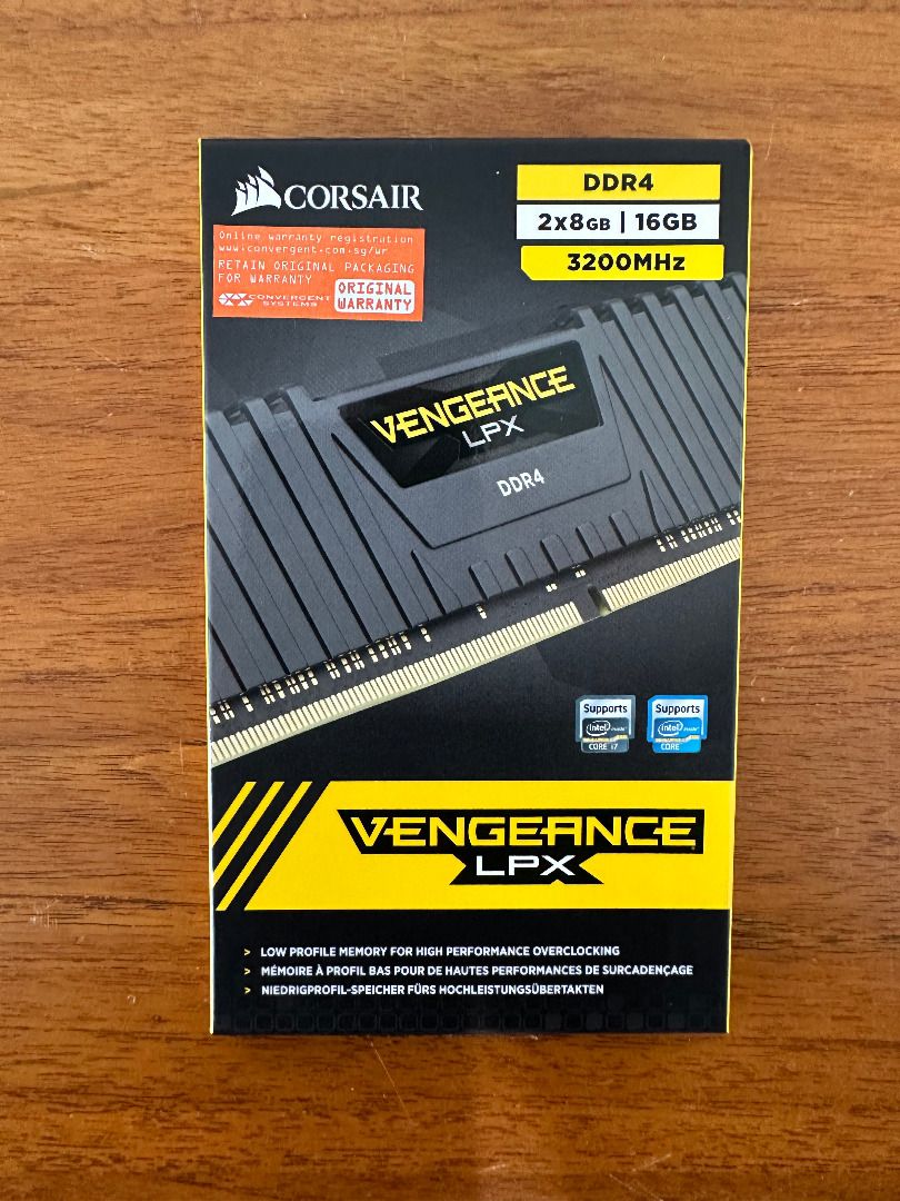 Corsair Vengeance LPX CMK16GX4M2B3200C16 16 GB 2 x 8GB DDR4 3200
