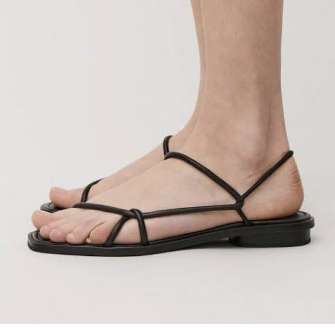 COS STRAPPY SANDALS sz 36 6 7 Women s Fashion Footwear Flats