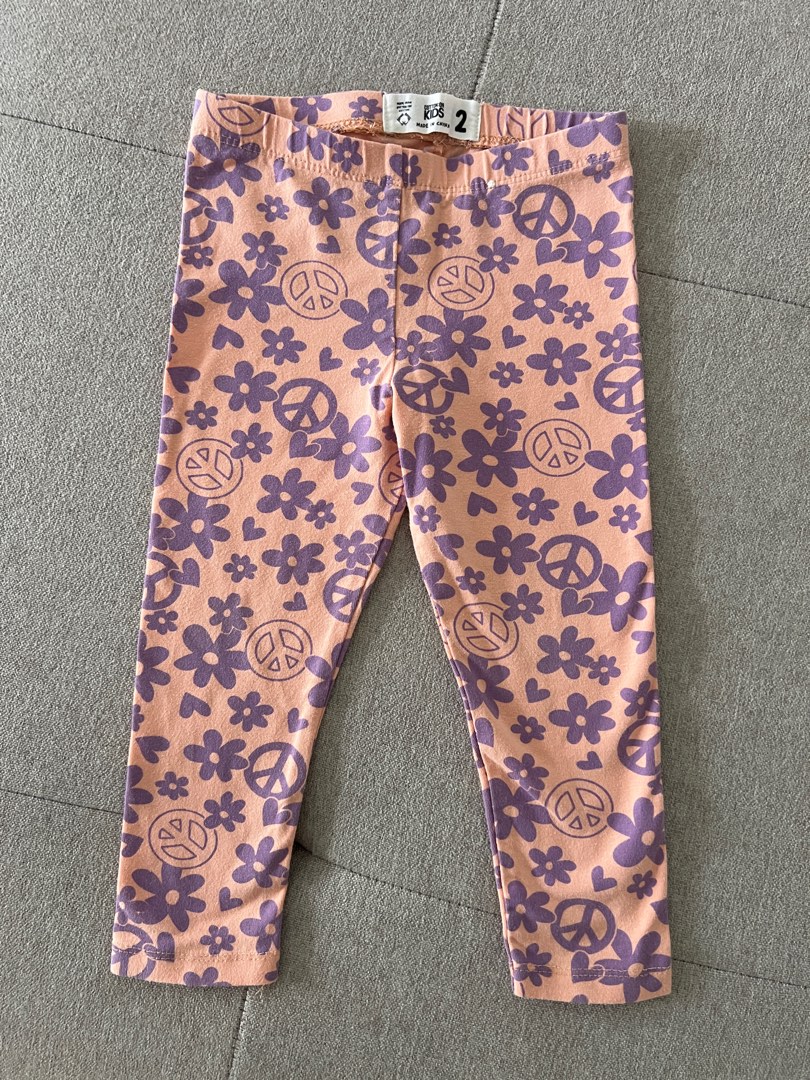 Organic Cotton Leggings 4-Pack - Baby Girl's