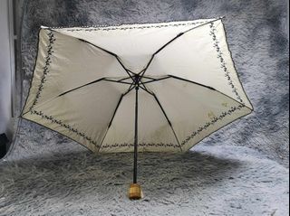 Cream Foldable Umbrella