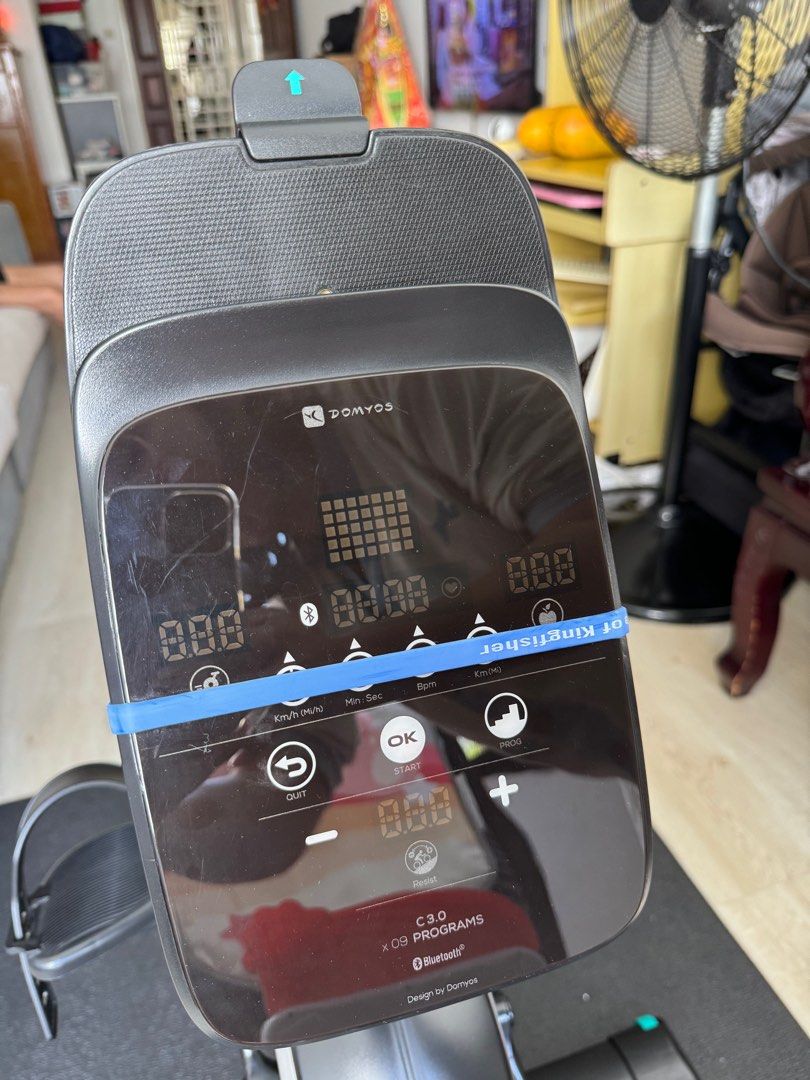 Decathlon Exercise Bike EB Seat Semi Recumbent E connected