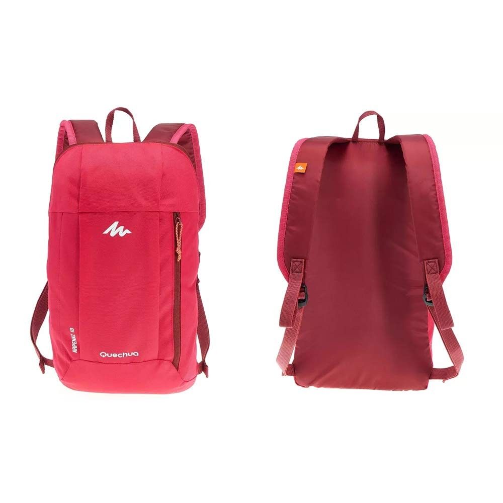 Decathlon pink top bag