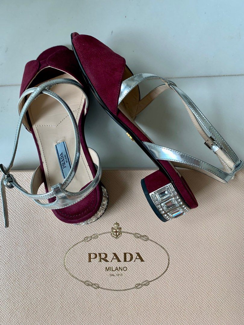 Red cheap cocktail shoes