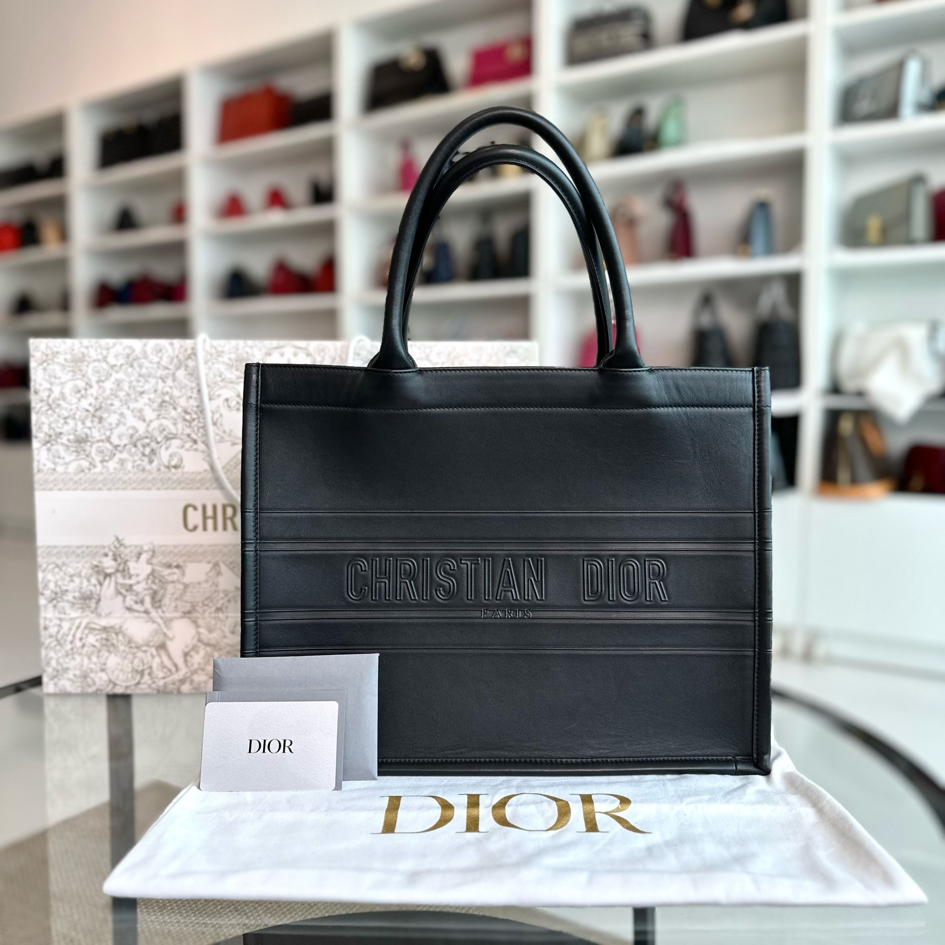 Dior book tote calfskin outlet