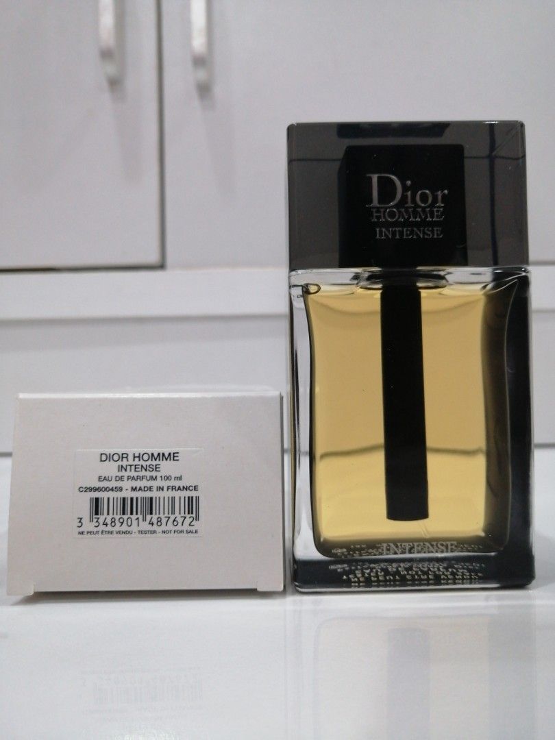 DIOR HOMME INTENSE 100ML EDP TESTER Beauty Personal Care
