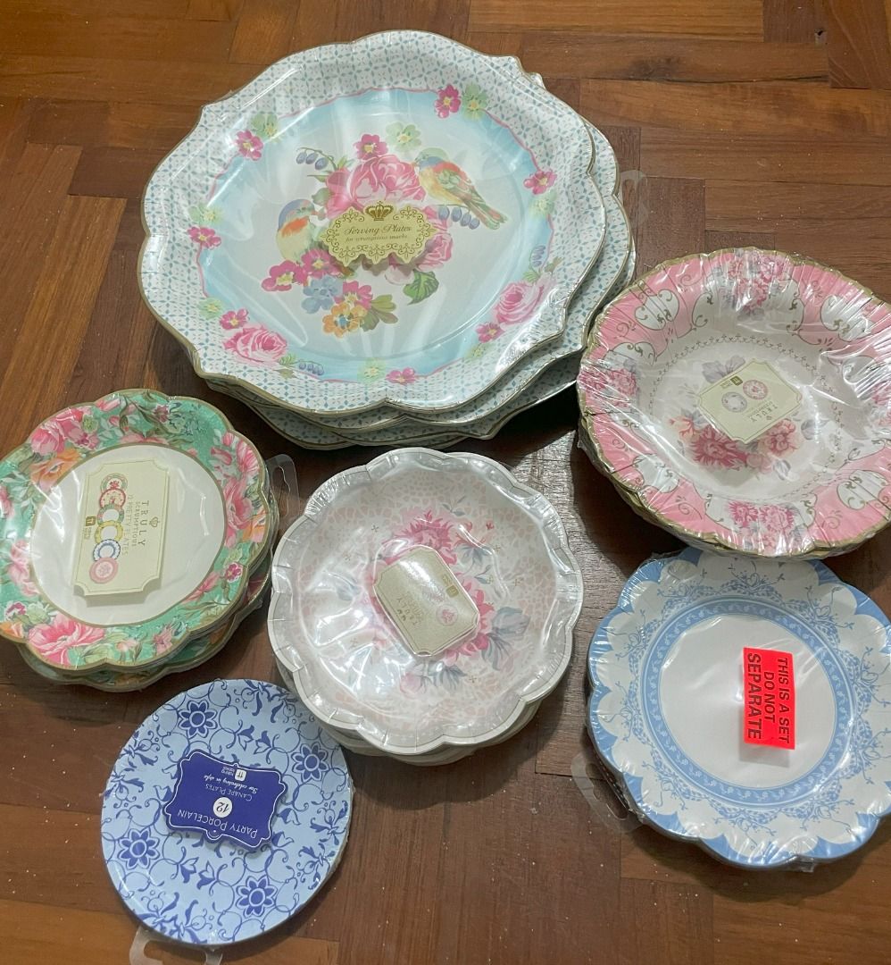 Disposable vintage plates online