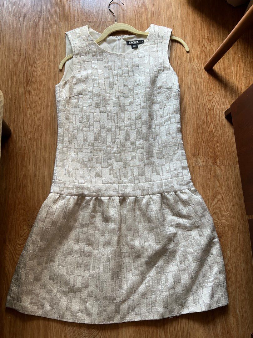 dkny gray dress