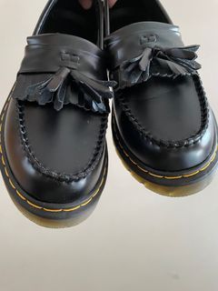 Doc Martens - Adrian Yellow Stitch Tassle Loafers