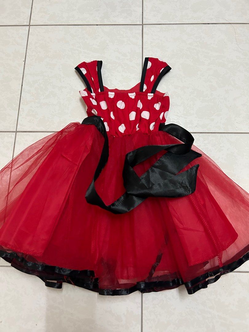 Buy Pink Minnie Mouse Dress Online In India - Etsy India