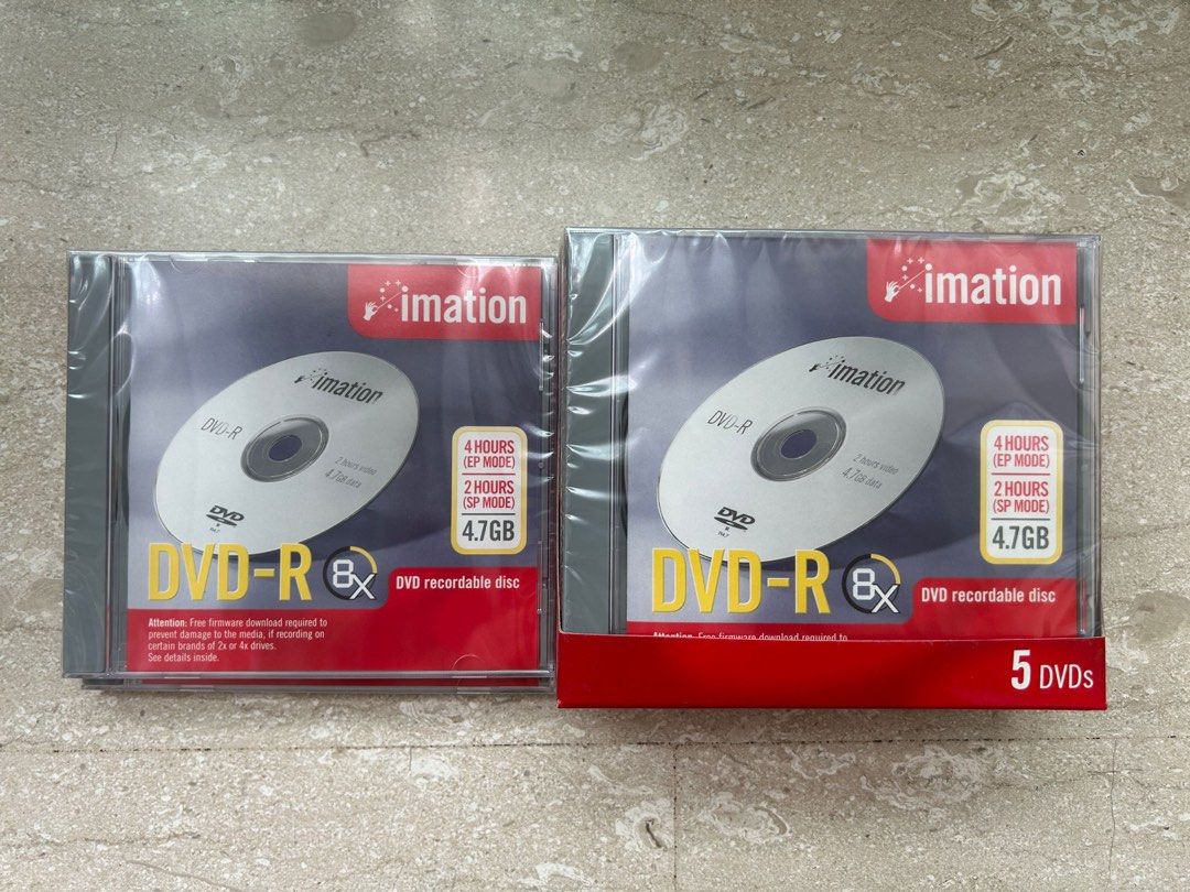 DVD-R DVD recordable Disc, Computers & Tech, Parts & Accessories, Hard ...