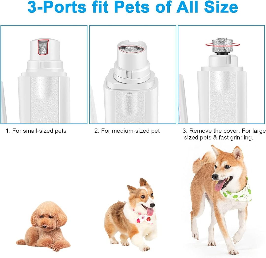 Electric pet nail clipper sale