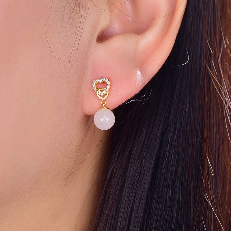 Gold and shop silver stud earrings