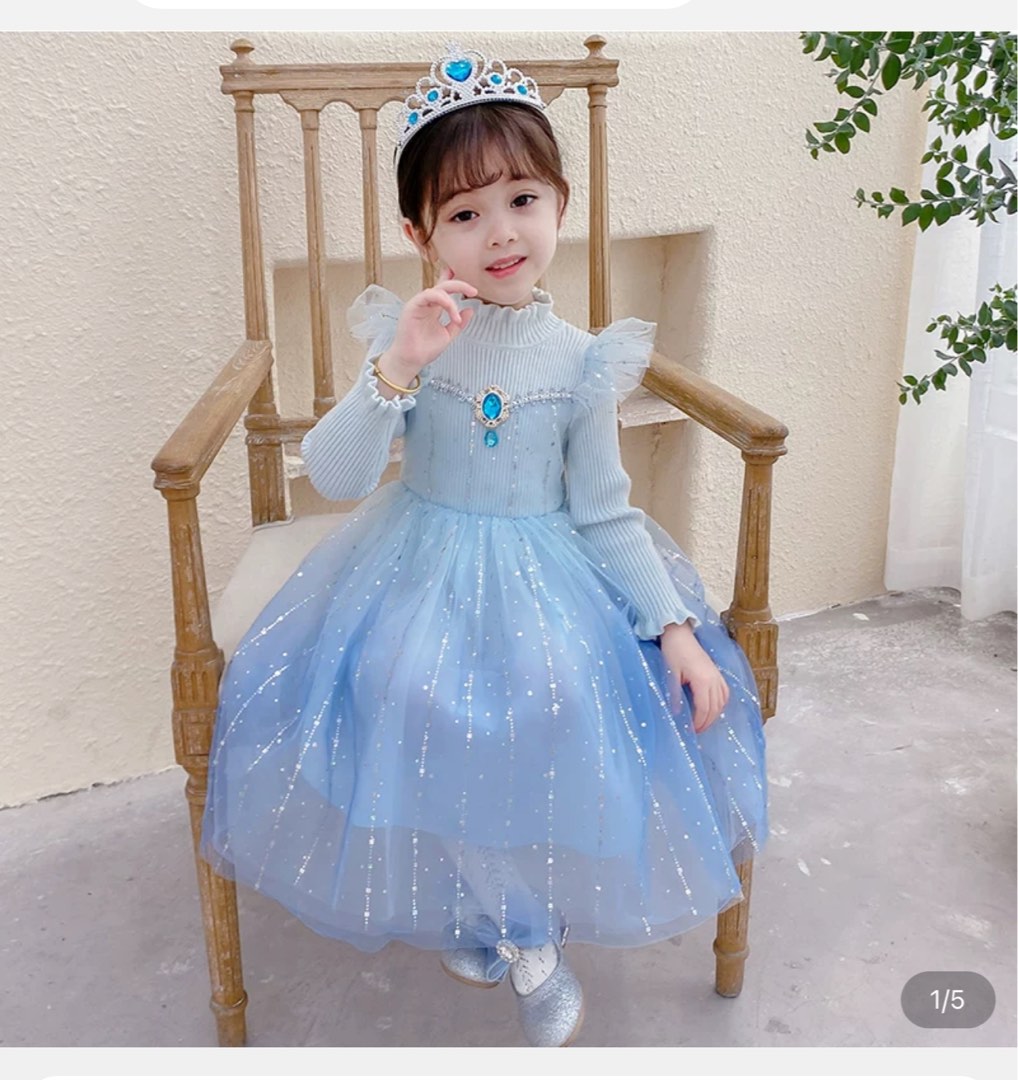 Baby girl hot sale elsa costume