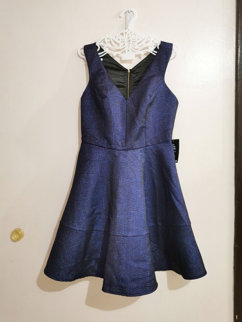 Express Midnight Blue Evening Dress, Women's Fashion, Dresses & Sets, Evening  dresses & gowns on Carousell