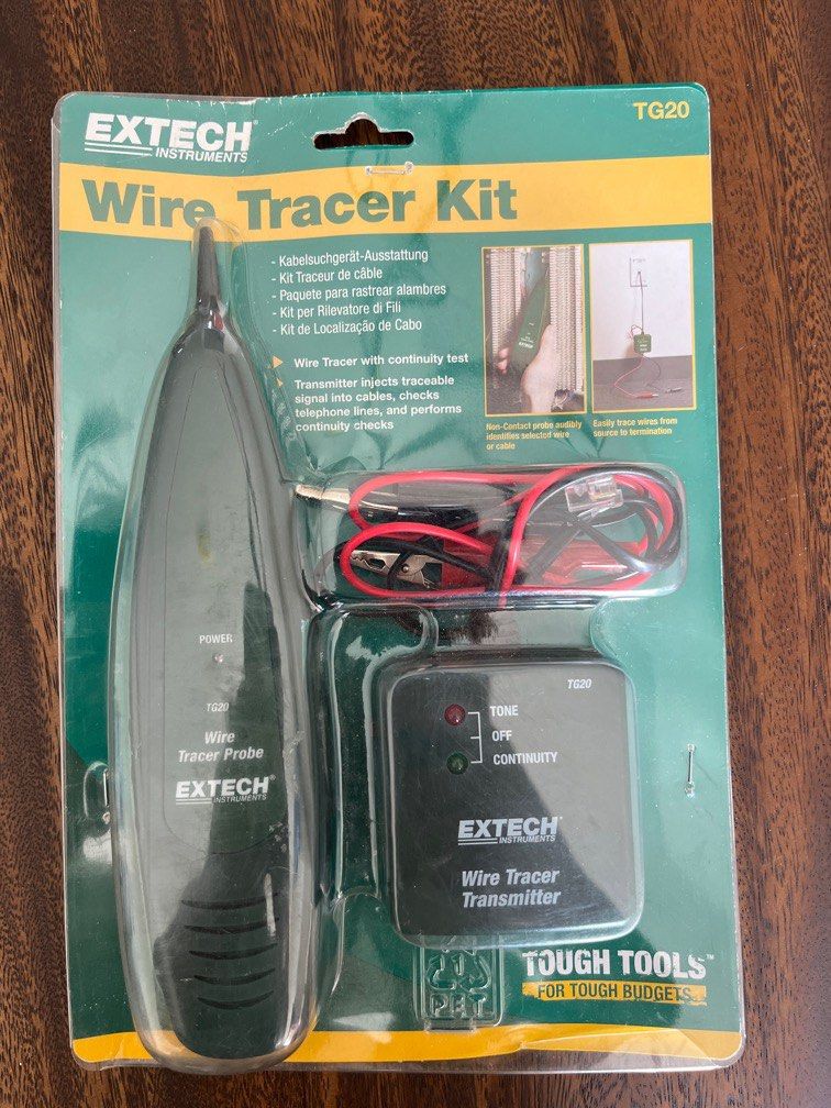 Extech Instruments Wire Tracer Kit, Furniture & Home Living, Home