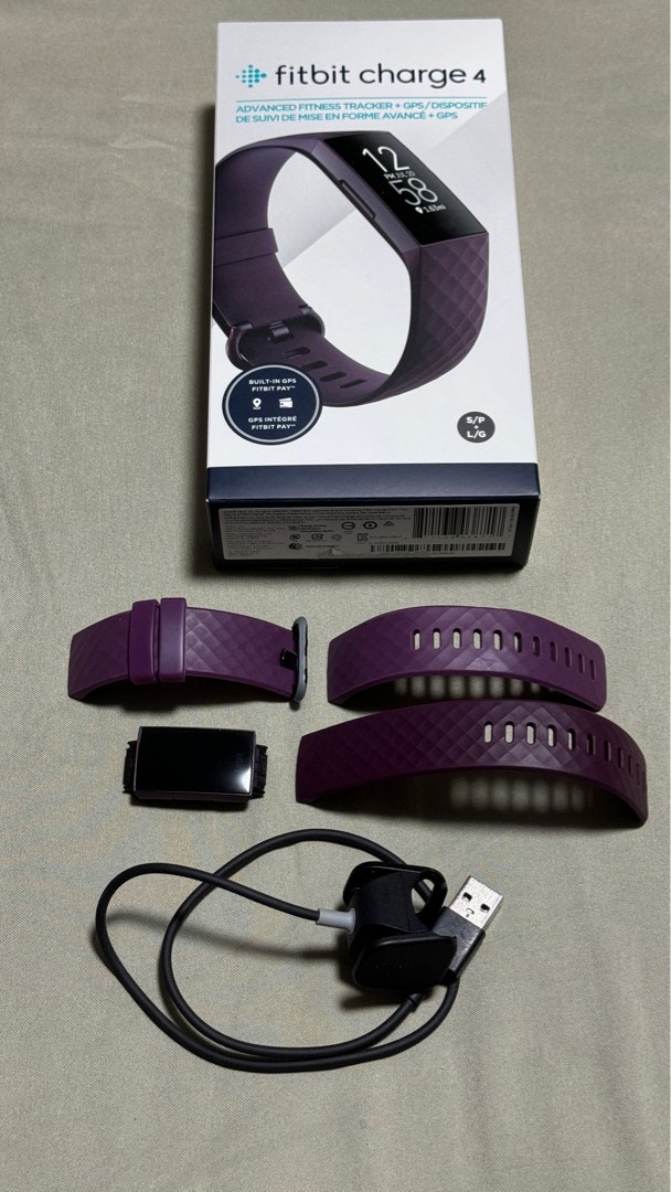 Fitbit Charge 4 tracker, Mobile Phones & Gadgets, Wearables & Smart ...