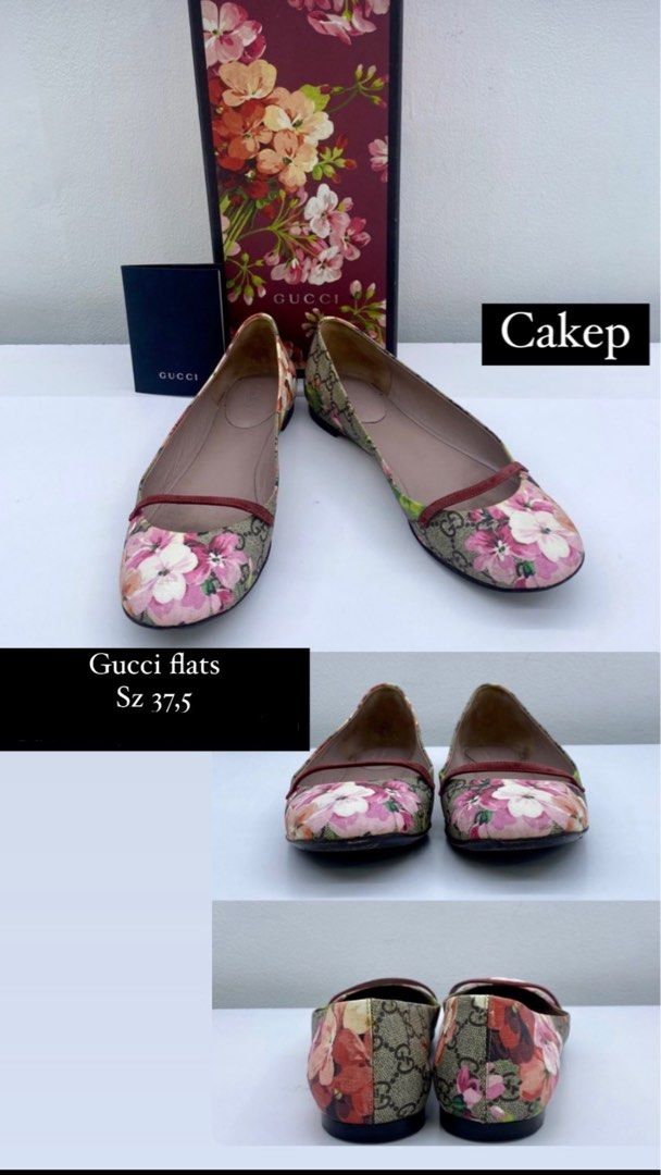 flat shoes gucci authentic Fesyen Wanita Sepatu di Carousell
