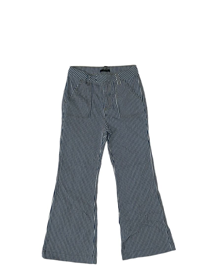 Black and white striped jeans forever 21 sales