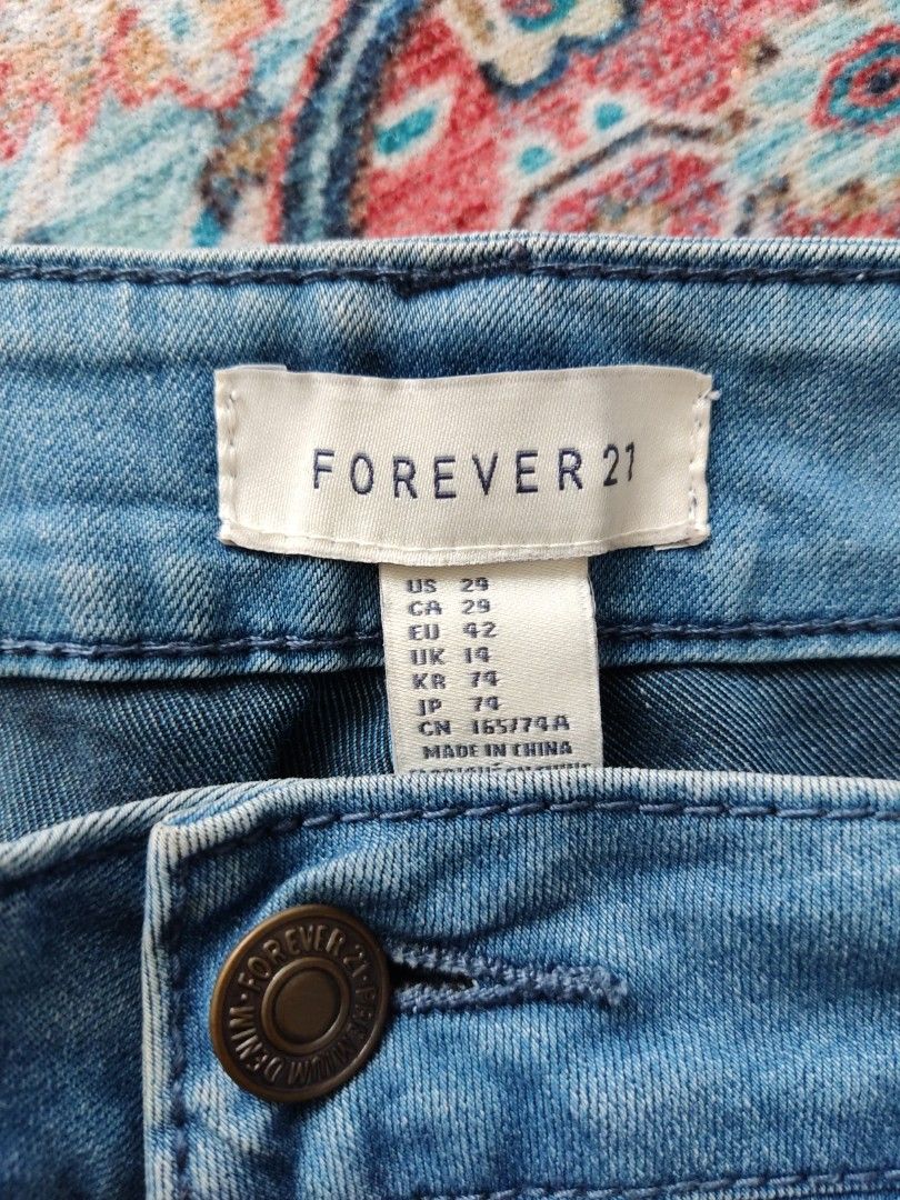 Forever 21 size 29 jeans cheap
