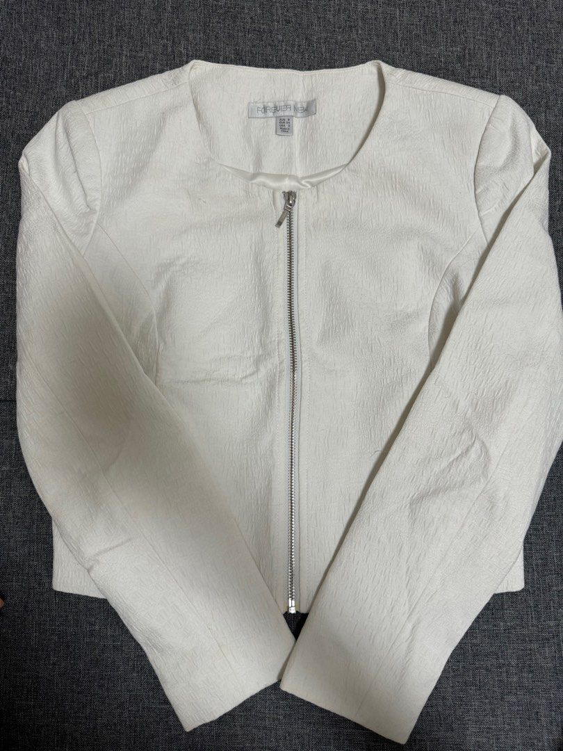 Forever new store white jacket