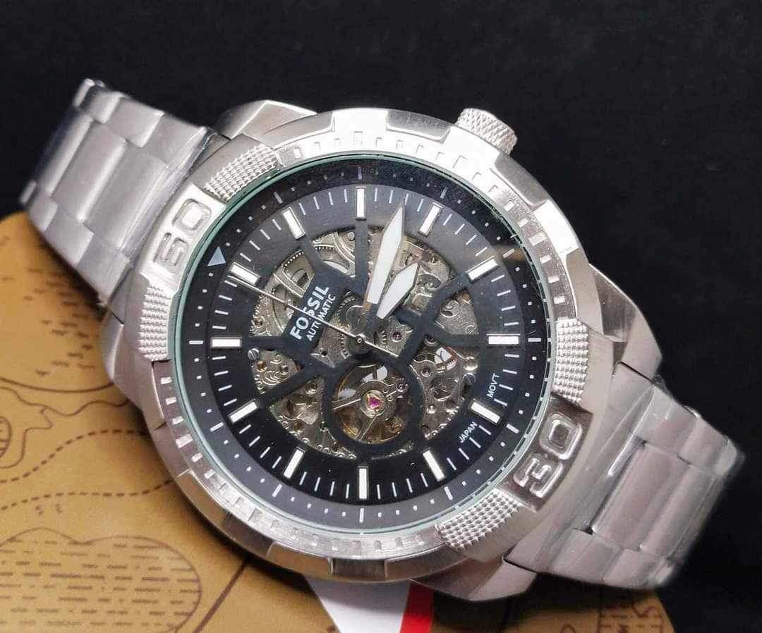 Elgin fg8030 138 ty2807 skeleton face men's automatic wristwatch best sale